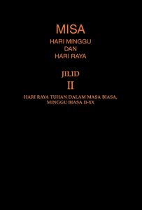Misa Hari Minggu dan Hari Raya Jilid 2